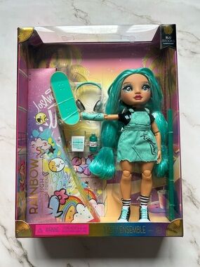 2023 Rainbow High New Friends Series Blu Brooks Doll